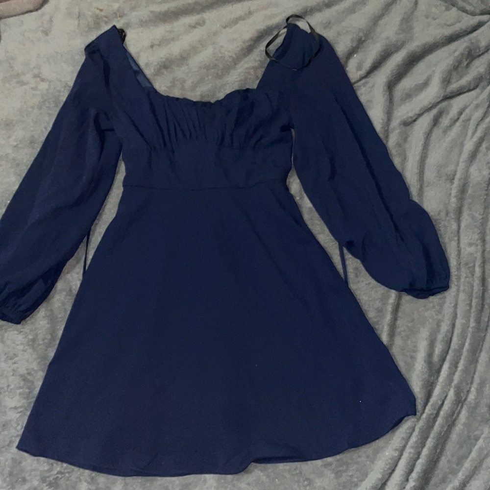 B Darlin Ruffle Sweetheart Neck - Picture 2 of 5
